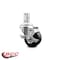 Service Caster 3 Inch Phenolic Wheel Swivel 7/8 Inch Square Stem Caster with Brake SCC SCC-SQ20S314-PHS-TLB-78 - alternate 2